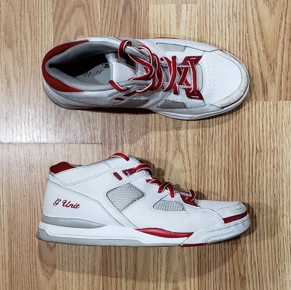 white g unit sneakers